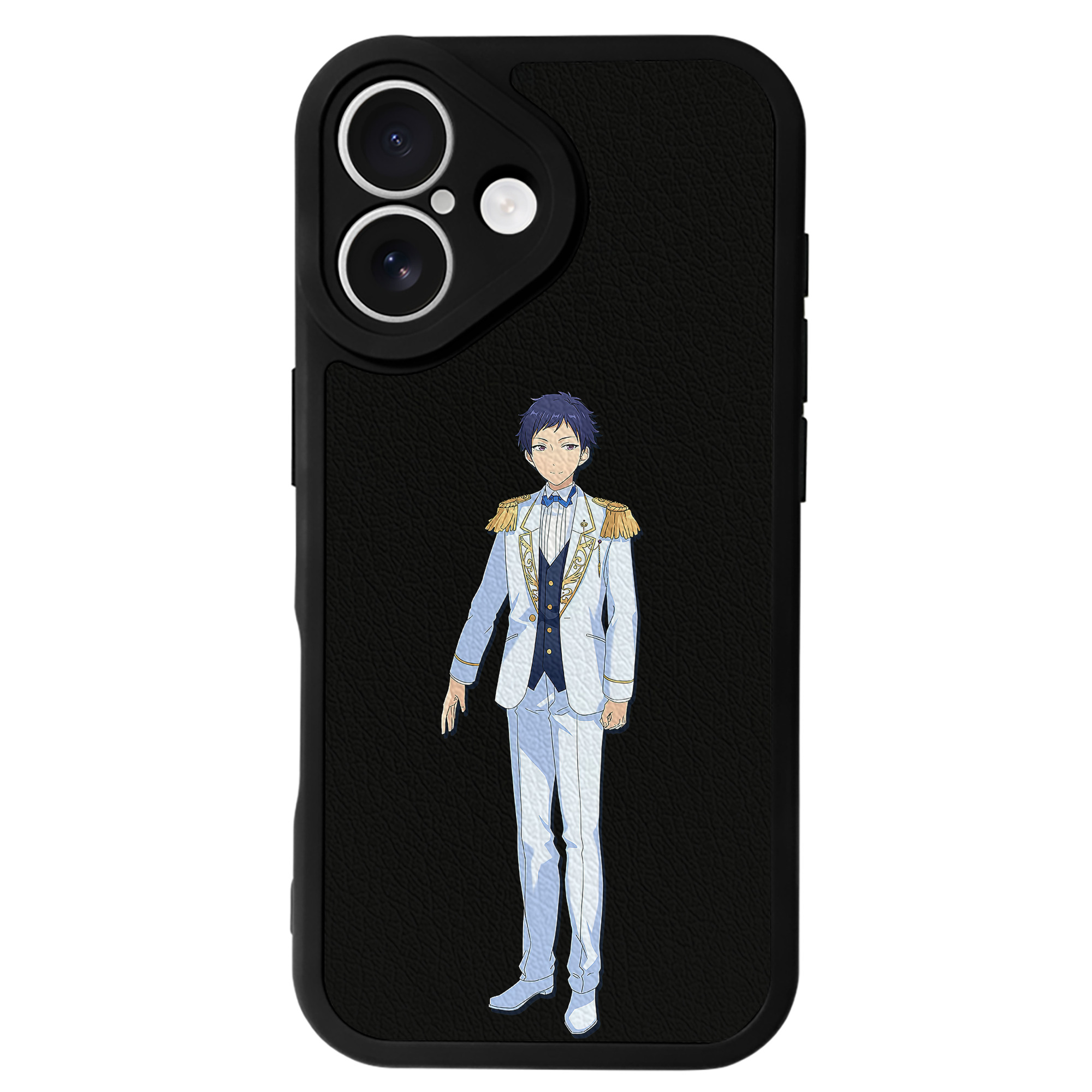 （画像用） あんさんぶるスターズ! Ensemble Stars 【iPhone 16シリーズ対応】シリコンスマホケース（レザー調） 材質：シリコン